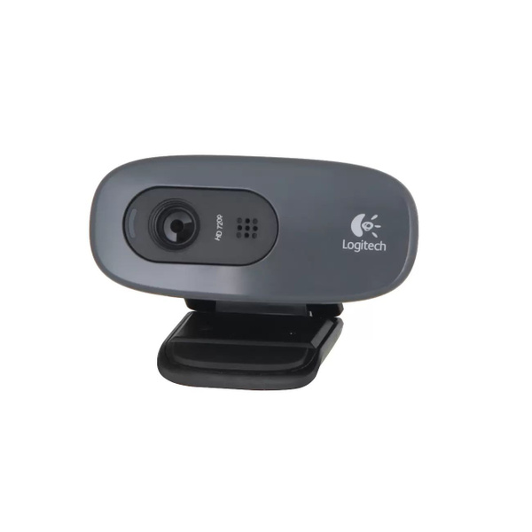 Logitech Web-камера Webcam HD C270, черный - купить с доставкой по ...