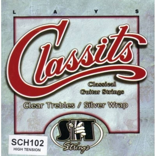 Струны для классической гитары SIT Strings SCH102 ClasSITs High Tension ...