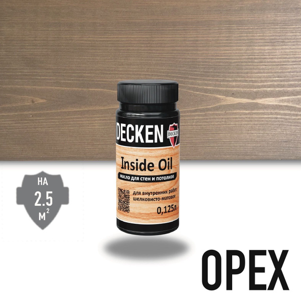 DECKEN Масло для дерева 0.125 л., орех - купить с доставкой по выгодным ...