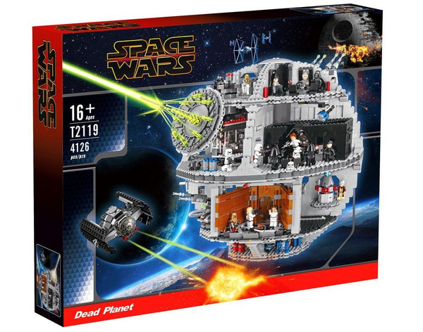 Конструктор пластиковый STAR WARS "Звезда Смерти", 4126 деталей ...
