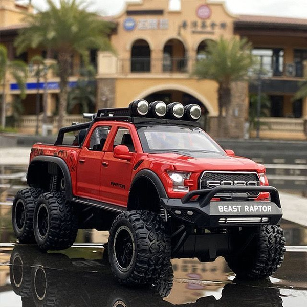 Коллекционная модель Форд Раптор F150 (FORD RAPTOR F 150)с мотоциклом ...