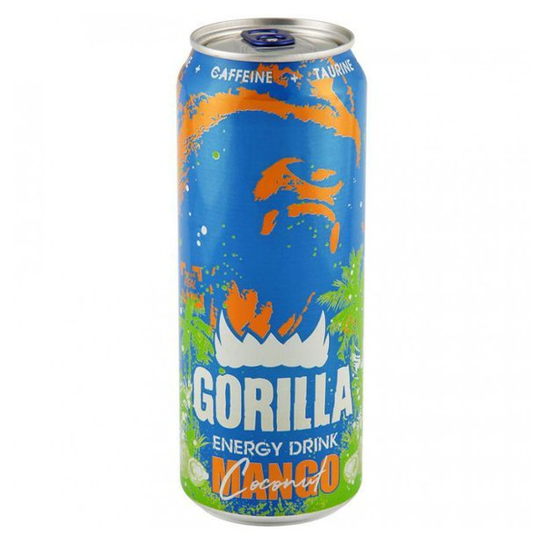 Напиток энергетический Gorilla Манго-кокос, 450мл - купить с доставкой ...
