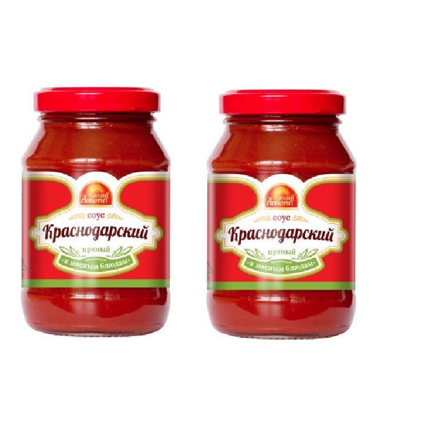 ВИТЕКС Соус "Краснодарский", 260 г, 2 штуки - купить с доставкой по ...