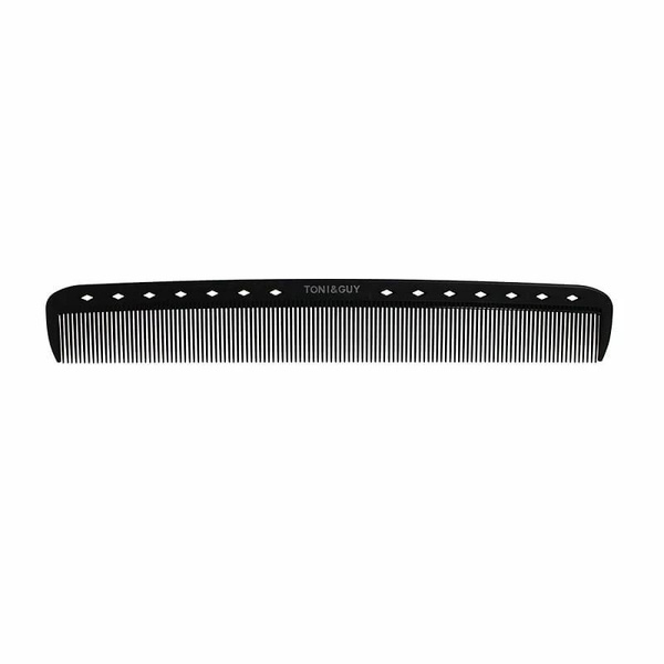 Рабочая расческа для стрижки волос 22 см Toni&Guy/черный карбон ...