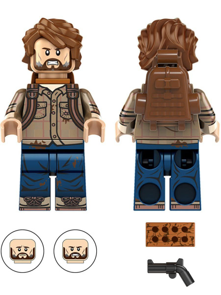 Мини-фигурка Last of Us Джоэл Ласт оф ас Одни из нас (аксессуары, 4,5 ...