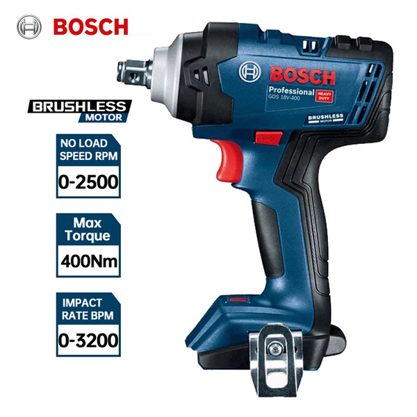 Ударный гайковерт Bosch GDS 18V-400 Аккумуляторный электрический ...