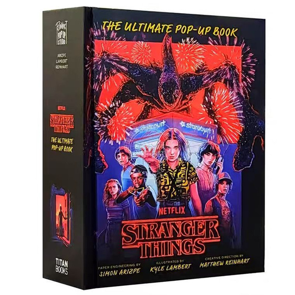 Stranger Things/Очень странные дела/Pop-Up book Книга-панорама купить ...