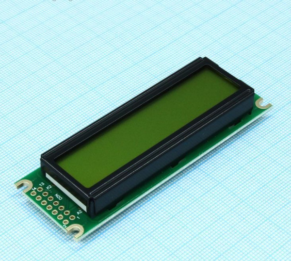 Дисплей WINSTAR WH1602D-YYH-CTK (ЖКИ 16х2, англо-русский) - купить с ...