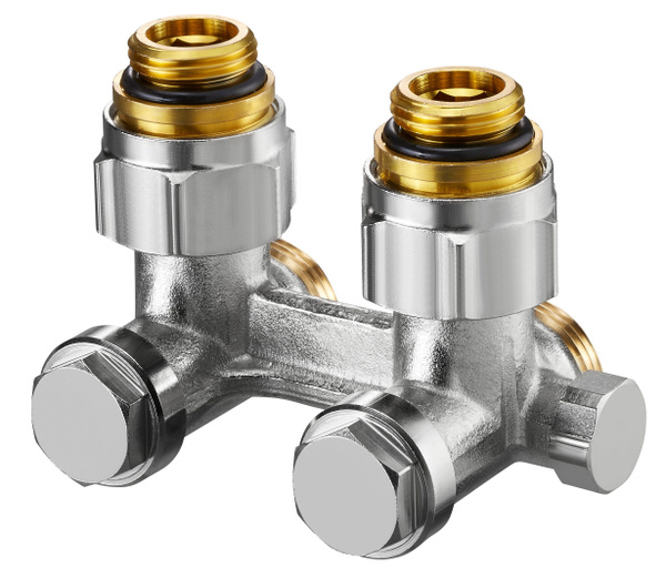 Узел нижнего подключения Oventrop "Multiflex F" 1/2" НР x 3/4" НР ...