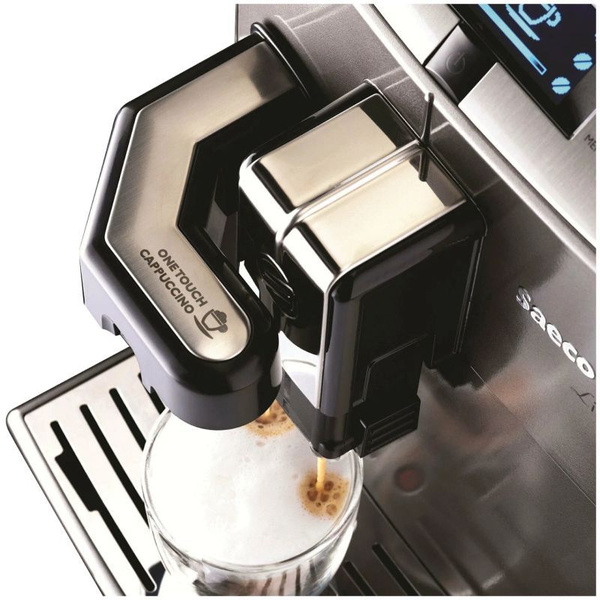 Автоматическая кофемашина Saeco Lirika One Touch Cappuccino, серый ...