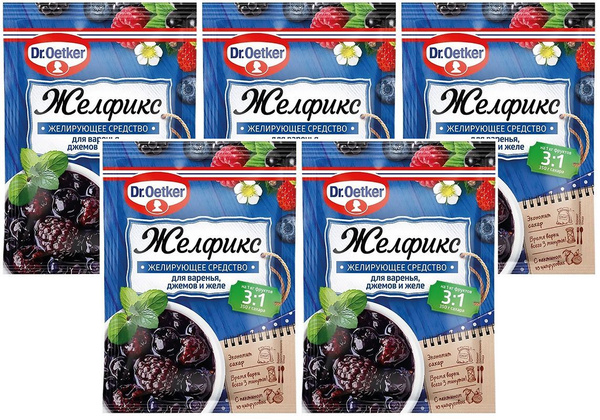 Желирующее средство Желфикс 3:1 для варенья, джемов и желе (Dr.Oetker ...