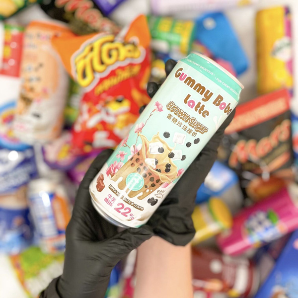 Напиток O's Bubble Gummy Boba Latte - купить с доставкой по выгодным ...