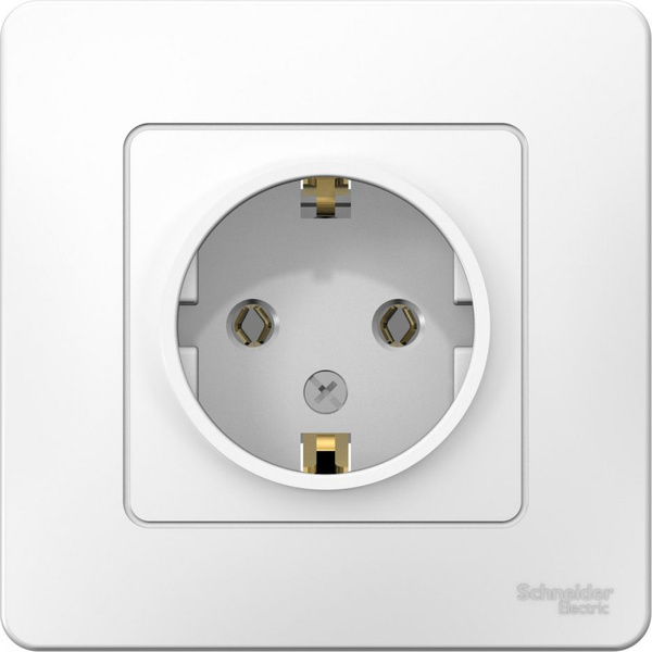 Розетка силовая штепсельная Systeme Electric / Систем Электрик BLANCA ...