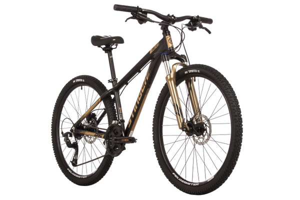 Велосипед STINGER 26" ELEMENT PRO золотистый, алюминий, размер 14 ...