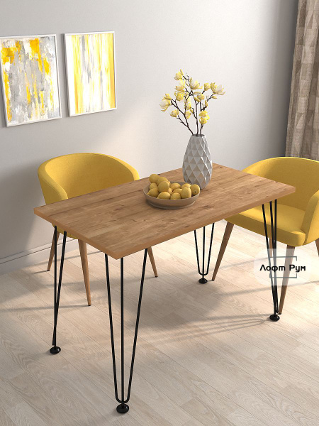 Стол обеденный Лофт Рум Стол кухонный обеденный Лофт 110х60 см ...