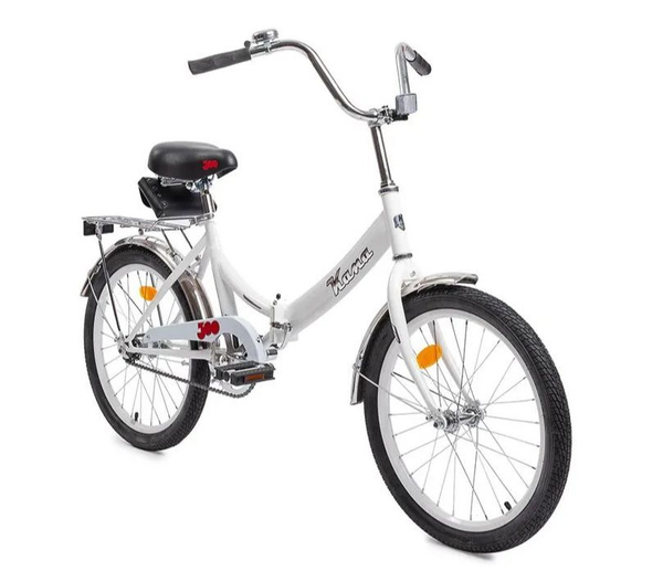 KAMA 20 (20" 1 ск. рост 14" скл.) Белый/ серебристый - купить по ...