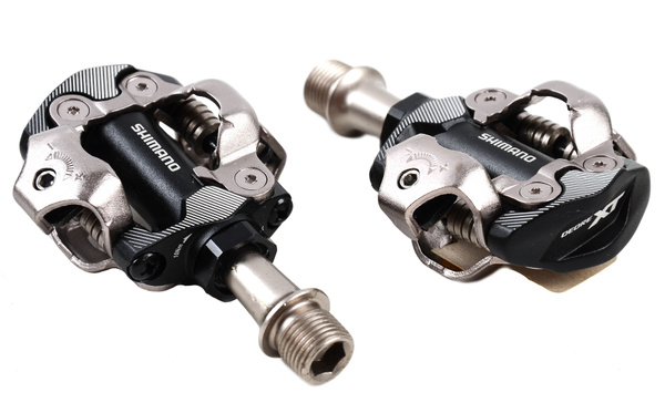 Педали контактные Shimano XT M8100, резьба 9/16", алюминиевый корпус ...