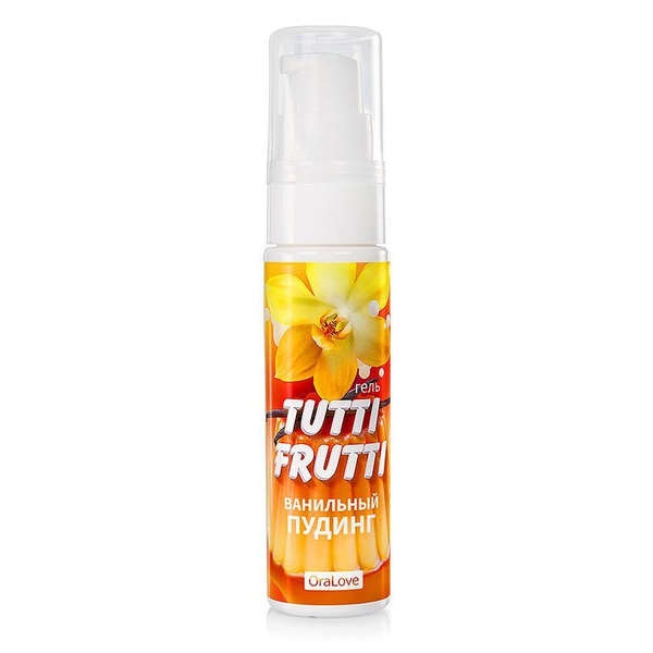 Интимный гель на водной основе Tutti-Frutti Ванильный пудинг - 30 гр ...