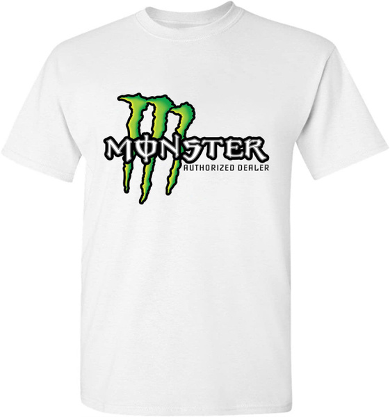 Футболка Monster Energy, размер 56, цвет белый, 棉花 - купить по выгодной ...