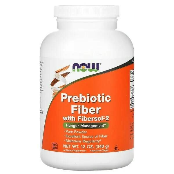 Пребиотическая клетчатка пищевая добавка NOW Foods, с Fibersol-2 ...