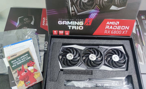 Видеокарта MSI Radeon RX 6800 XT, GDDR6 - купить по низким ценам в ...