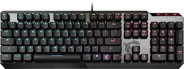 Механическая клавиатура MSI Vigor GK50 Low Profile Gaming Black RU ...
