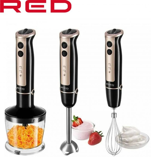 Блендер RED solution RHB-2948, Черный/шампань купить по низкой цене с ...