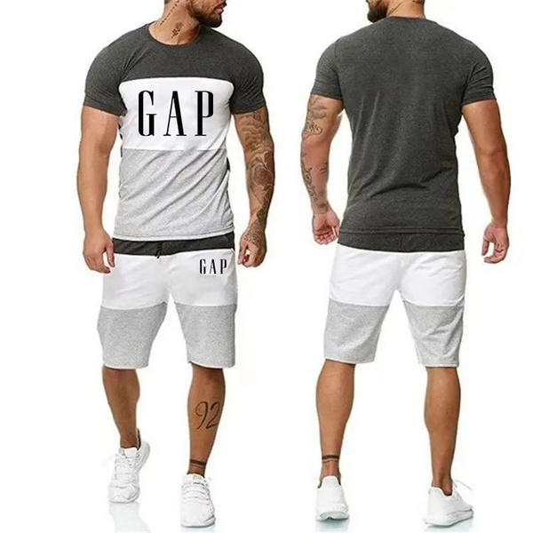 Комплект футболок GAP, размер 48, цвет серый - купить по выгодной цене ...