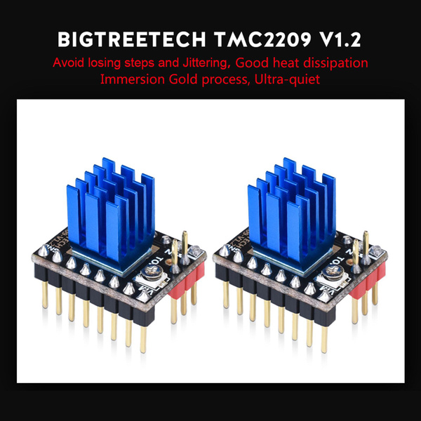 Деталь 3D-принтера BIQU TMC2209 V1.2 Совместимость с драйвером шагового ...