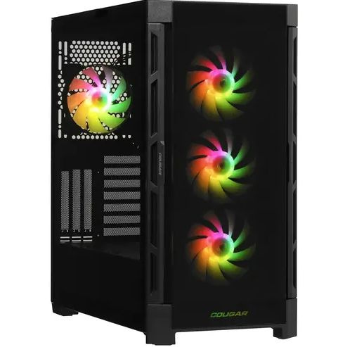 Компьютерный корпус Cougar Duoface Pro RGB (CGR-5AD1B-RGB ) черный ...