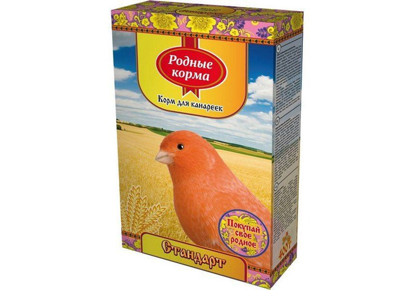 Родные Корма / Корм Стандарт для Канареек, 400 г - купить с доставкой ...