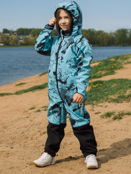 Комбинезон демисезонный для мальчика и девочки детский на весну осенний ...