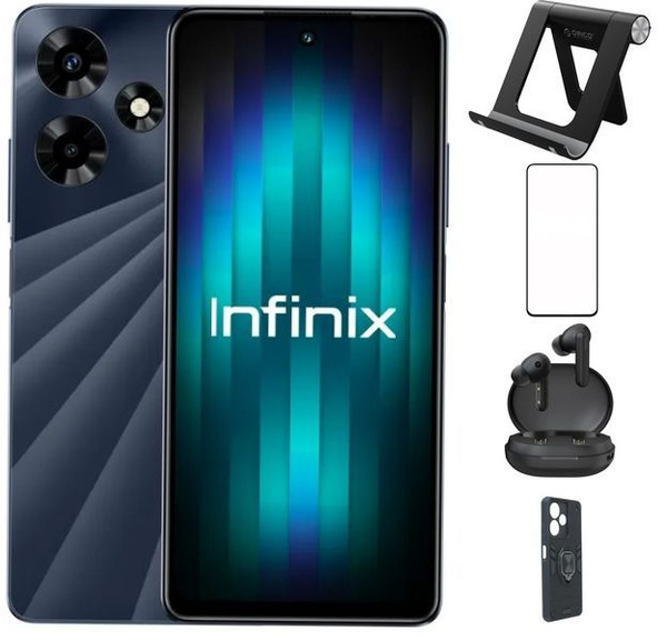 Смартфон Infinix Hot 30 4/128Gb X6831 Racing Black & Wireless ...