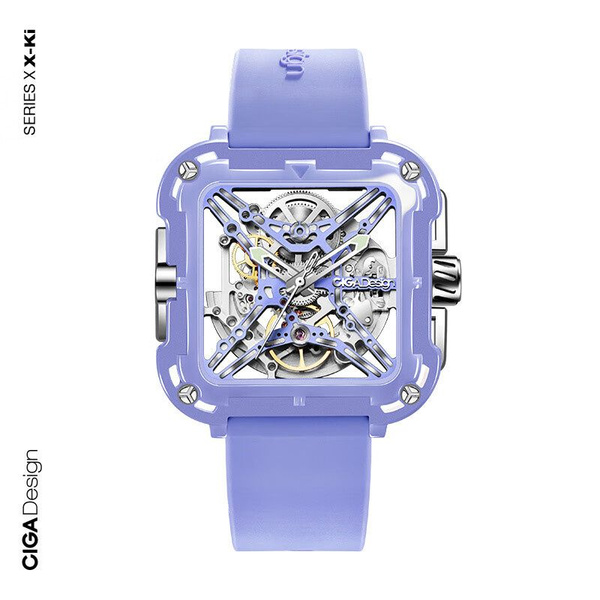 CIGA Design Часы наручные Механические CIGA Design X,светло-фиолетовый ...