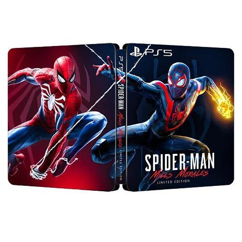 Spider-Man Miles Morales PS5 Limited Edition Steelbook (В комплект ...
