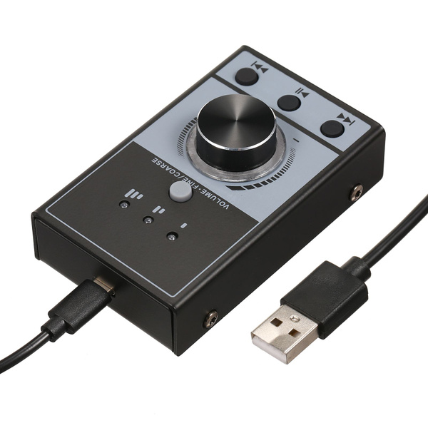 Мультимедийный USB-контроллер громкости компьютера Мультимедийный USB ...