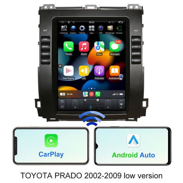 Автомагнитола 2 Din Android , 10.4 дюймов, 4 +64 ГБ, GPS приемник ...