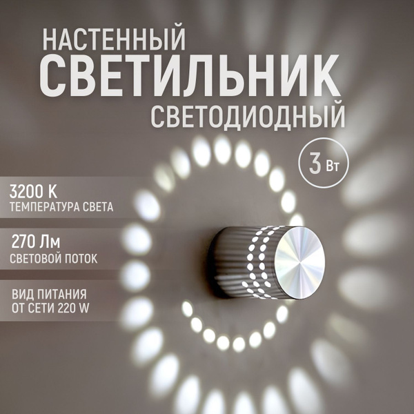 Светильник настенный светодиодный Озон
