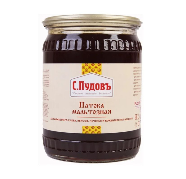 Патока мальтозная С.Пудовъ, 700 г - купить с доставкой по выгодным ...