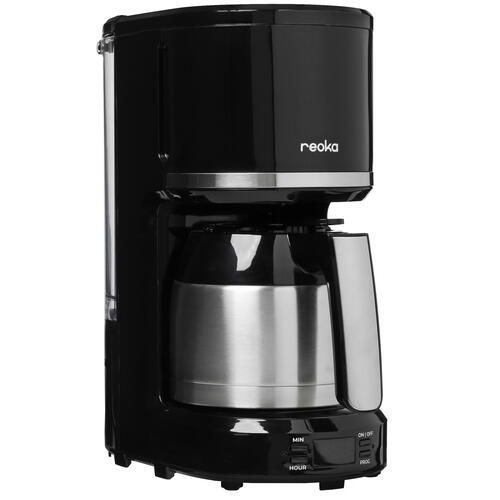 Reoka Кофеварка капельная Reoka RKCM-1000T черный используемый кофе ...