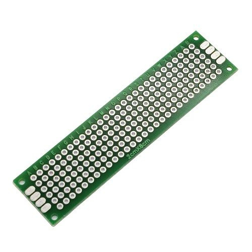 Печатная макетная плата PSB 20х80мм 1 шт. двусторонняя шаг 2.54мм ...