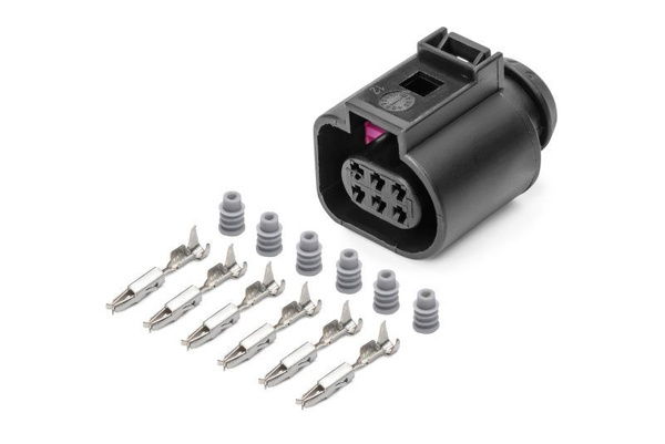 Разъем VAG 1J0973713 блока дроссельной заслонки, датчика кислорода для ...