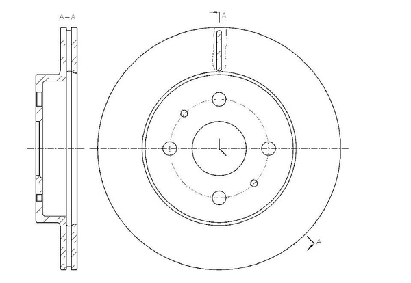 Диск тормозной G-brake GR-21307 - купить по низкой цене в интернет ...