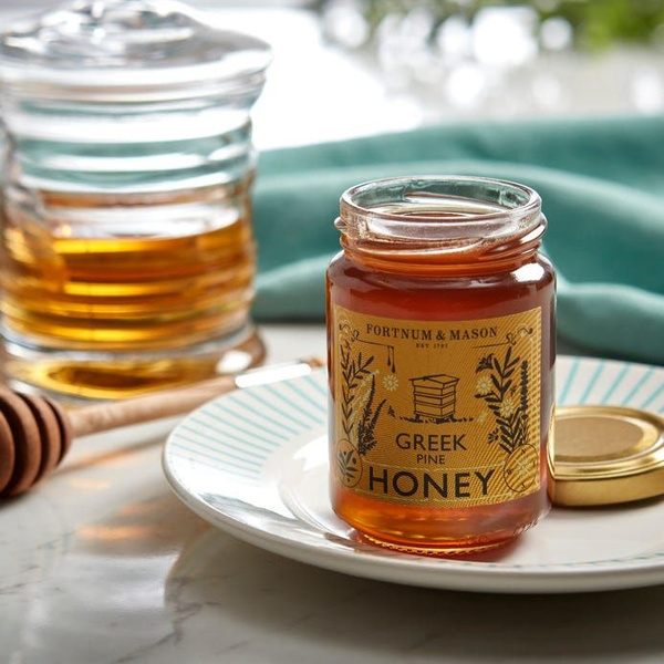 Мед Fortnum&Mason Greek Pine Honey греческий сосновый, 2 x 200 г купить ...