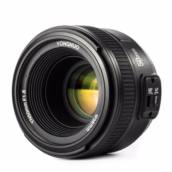 Объектив 50 мм F/1,8 для DSLR-камер Canon Nikon с автофокусом - купить ...