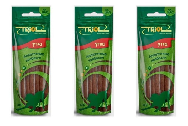 Аппетитные колбаски из утки, 40 г