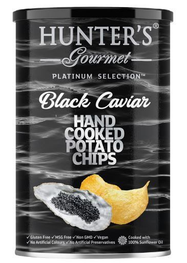 Чипсы Картофельные Hunter's Gourmet "Черная икра ", 150гр - купить с ...