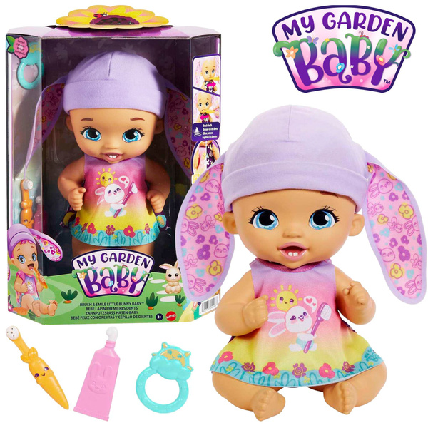 My Garden Baby, Расчешите и улыбнитесь, кукла Little Bunny - купить с ...