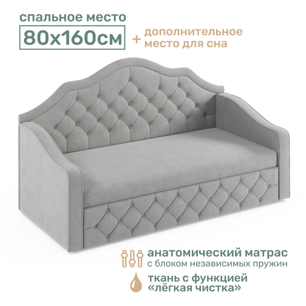 Кровать детская Bella с дополнительным спальным местом - купить с ...