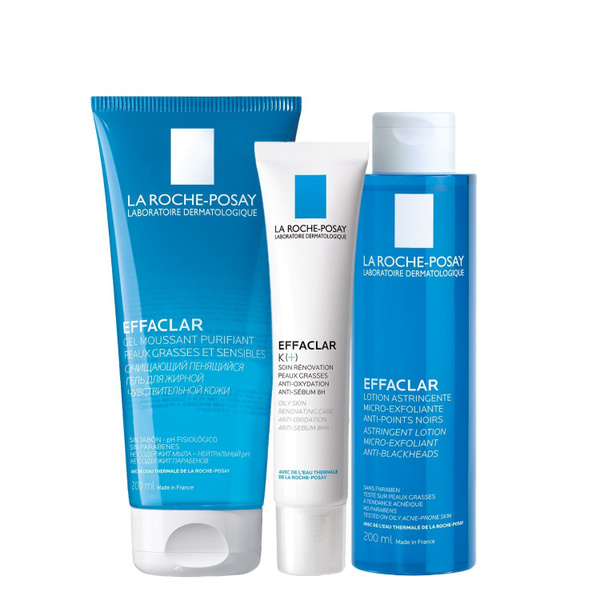 La Roche-Posay Набор Effaclar для комплексного ухода за проблемной ...
